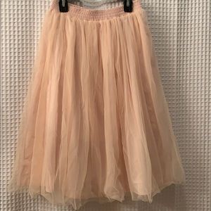 Tulle skirt
